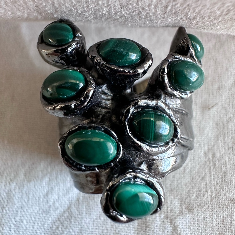 Yves Saint Laurent Arty Cabachon Ring